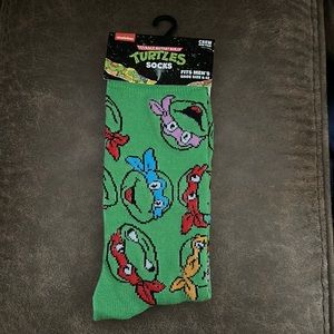 Teenage Mutant Ninja Turtles crew socks